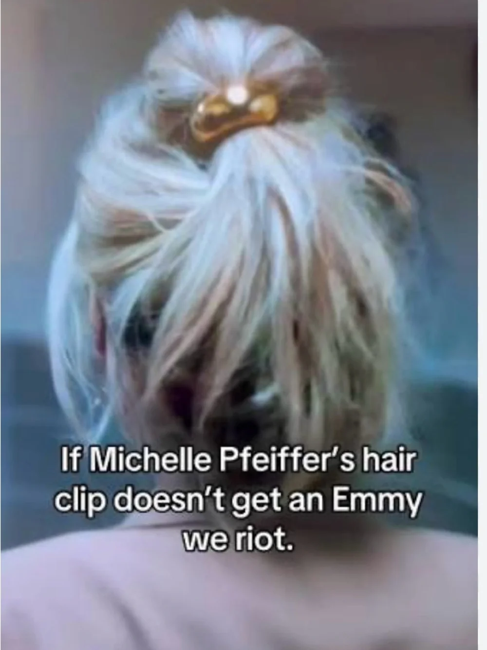 NEW - 3 Gold Ponytail Hair Ties - like Michelle Pfeiffer in The Madison!